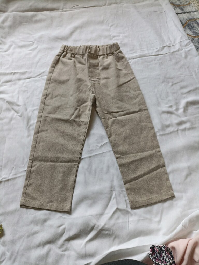 erkek çocuk keten pantolon - 2