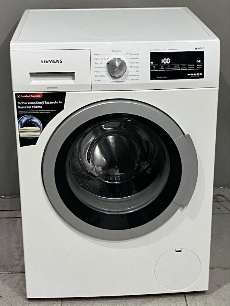 Siemens 9 Kg 1200 Devirli İnverter A+++ Yeni Nesil Çamaşır Makinesi - 3
