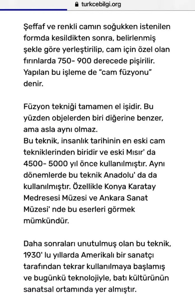 Cam Füzyon El İşçiliği BÜYÜK BOY Sunumluk & Jardinyer - 12