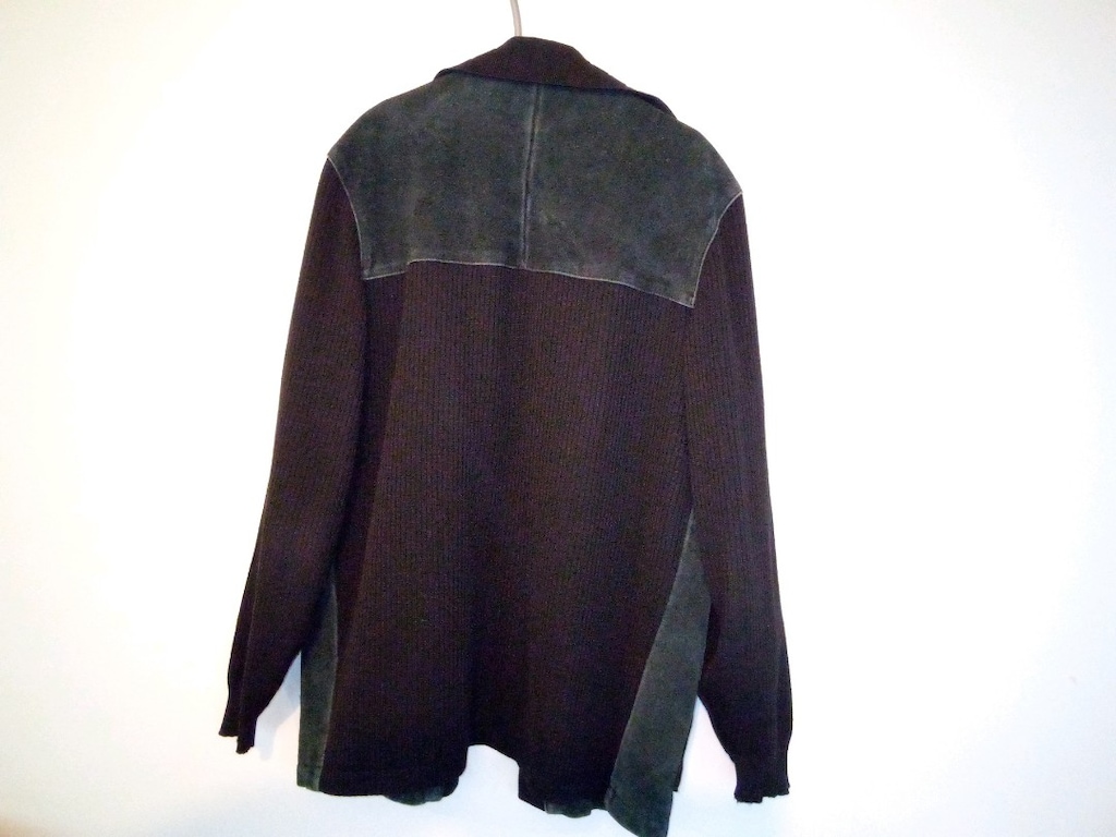 Wrangler süet derive örgü triko mont xxl boy 77 en 56 kol 65 harika - 9