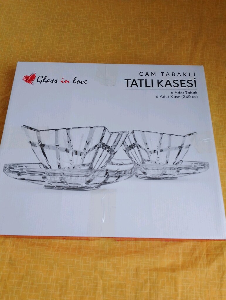 tatlı tabağı ve kasesi - 2