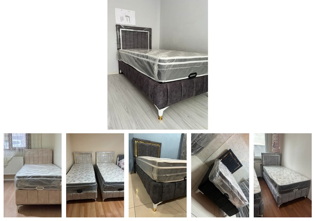 tek kişilik baza başlık yatak zsuergqvmt - 6