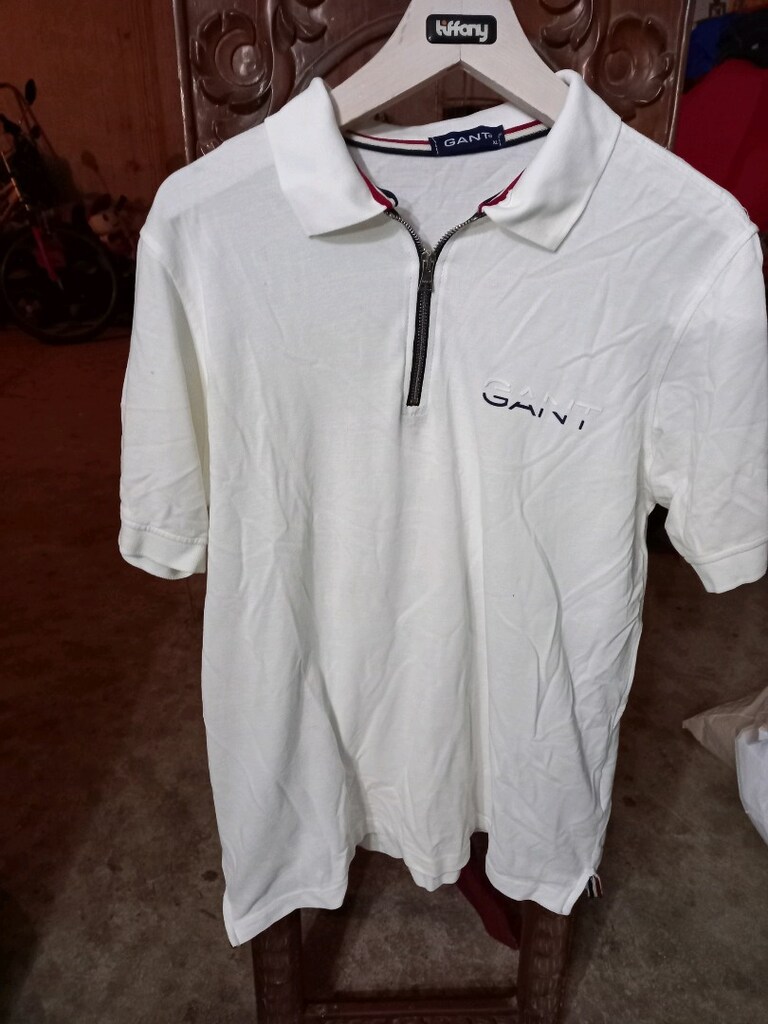 ORİJİNAL GANT FERMUARLI POLO YAKA