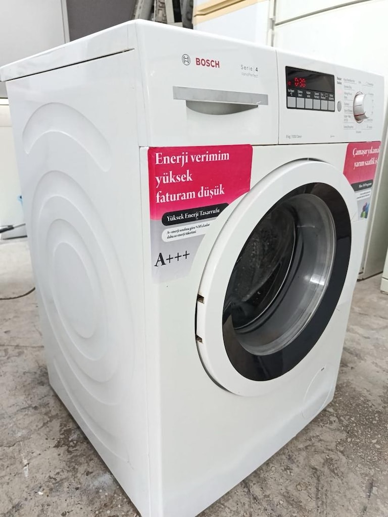 BOSCH 8 kg ÇAMAŞIR MAKİNESİ SERVİS GARANTİLİ NAKLİYE KURULUM DAHİL - 7