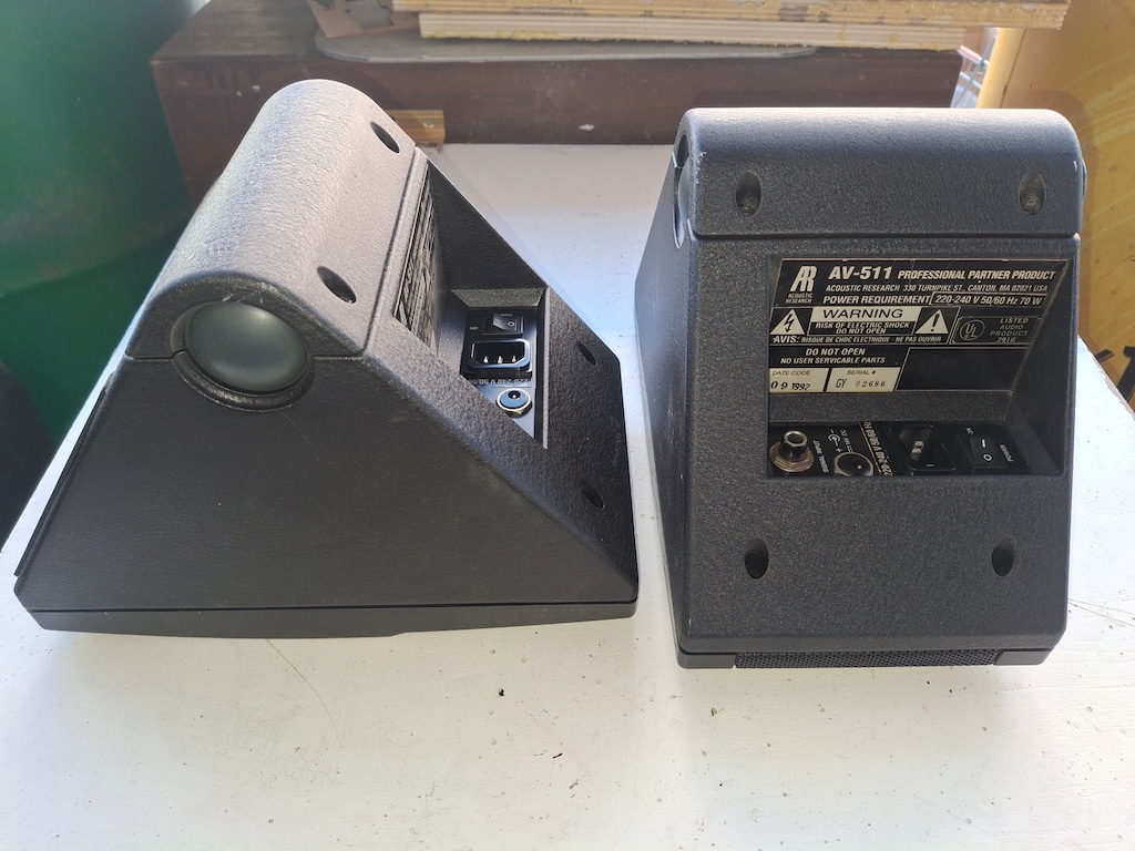 AR ACOUSTIC RESEARCH AV-511 STUDIO REFERENCE SPEAKER 25.000 TL - 8