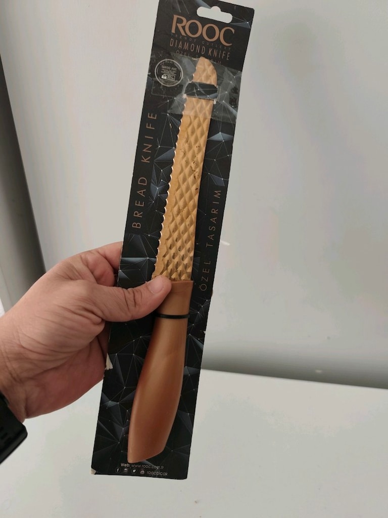 ROOC Çelik Mutfak Bıçağı 33cm - 3