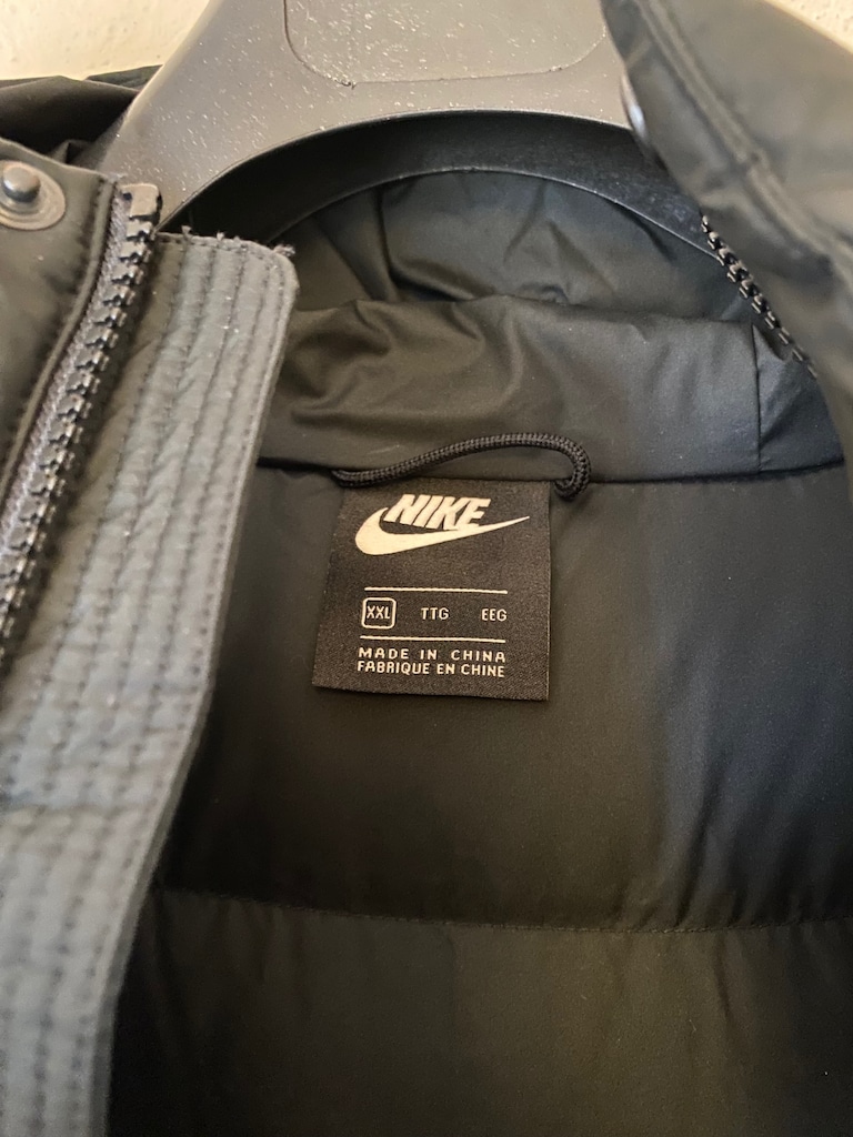 Orjinal nike kaz ördek tüyü kaban palto - 6
