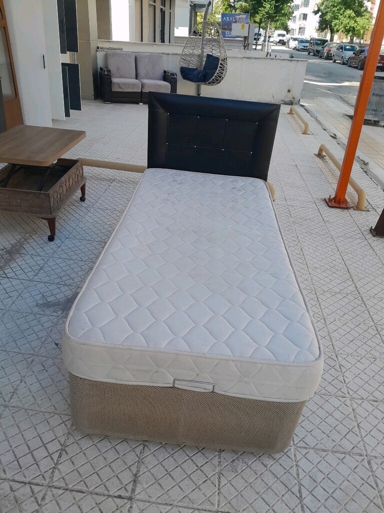 tek kişilik baza başlık yatak - 3