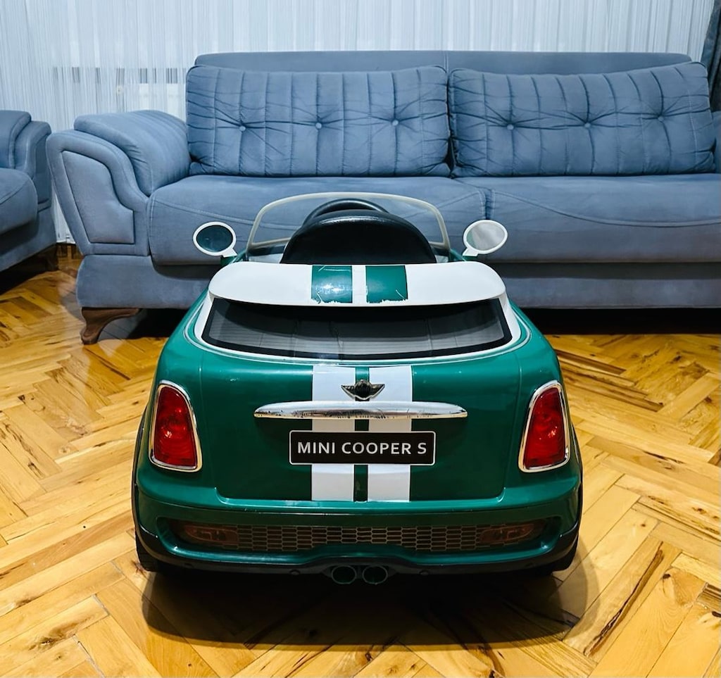 Mini Cooper Lisanslı Akülü Araba(kumandalı) - 6