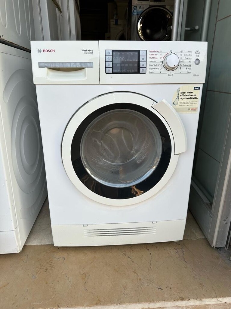 BOSCH 7 KG YIKAMA 4 KG KURUTMALI ÇAMAŞIR MAKİNASI ORJİNAL ALMAN MALI - 5