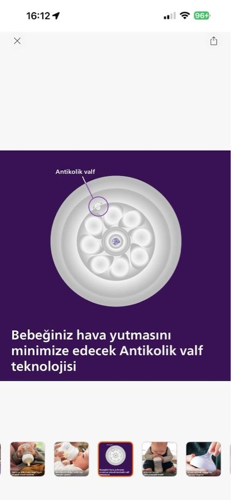 Philips Avent biberon 2 ve 3 numara emzikle birlikte- 2 adet - 4