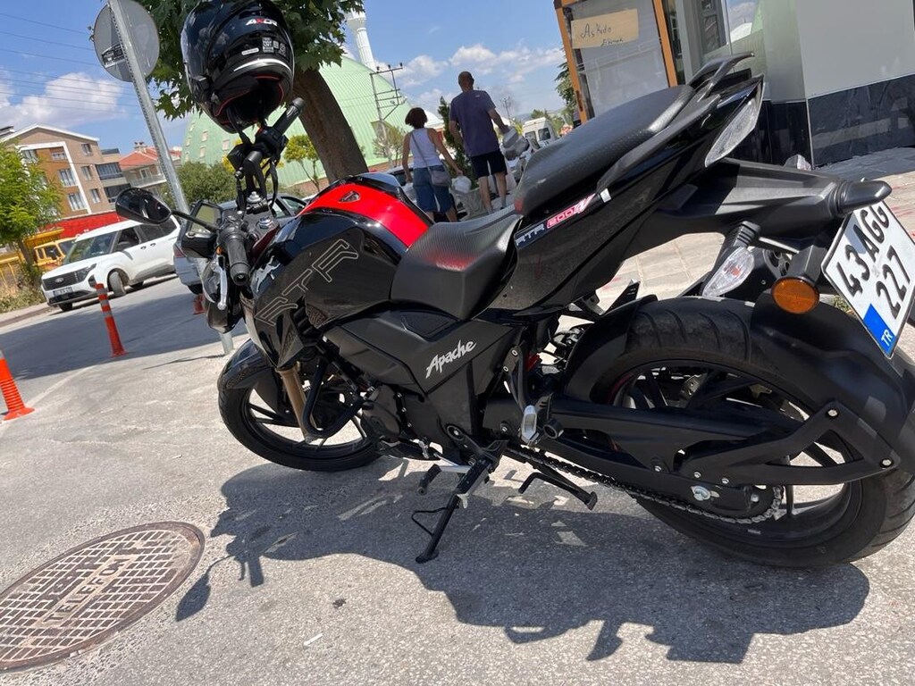 TVS APACHE RTR200 HATASIZ DÜŞÜK KM MOTOR - 7