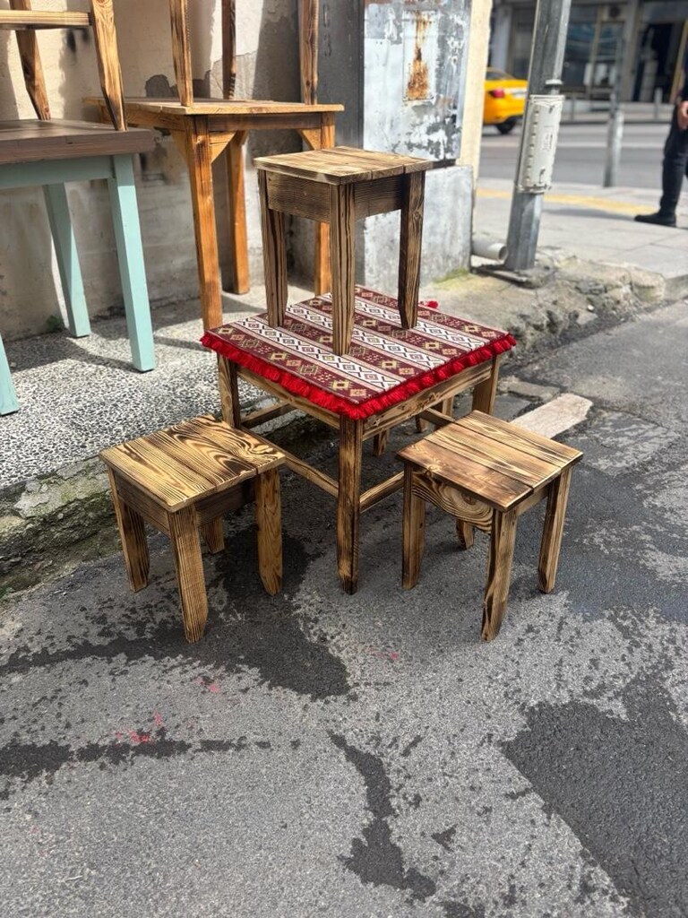 Masa Tabure Takımı, Çay Sehpa Takımı, - 3
