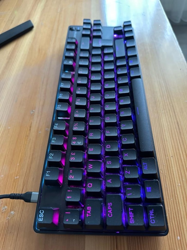 SteelSeries Apex 9 TKL RGB Optik Mekanik Gaming Klavye - 11