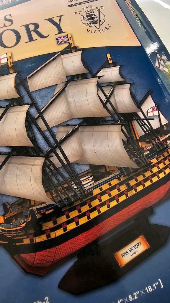Orijinal HMS Victory Maketi – The National Museum Royal Navy Lisanslı - 2