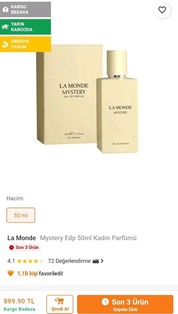 la monde mystery bayan parfüm - 2
