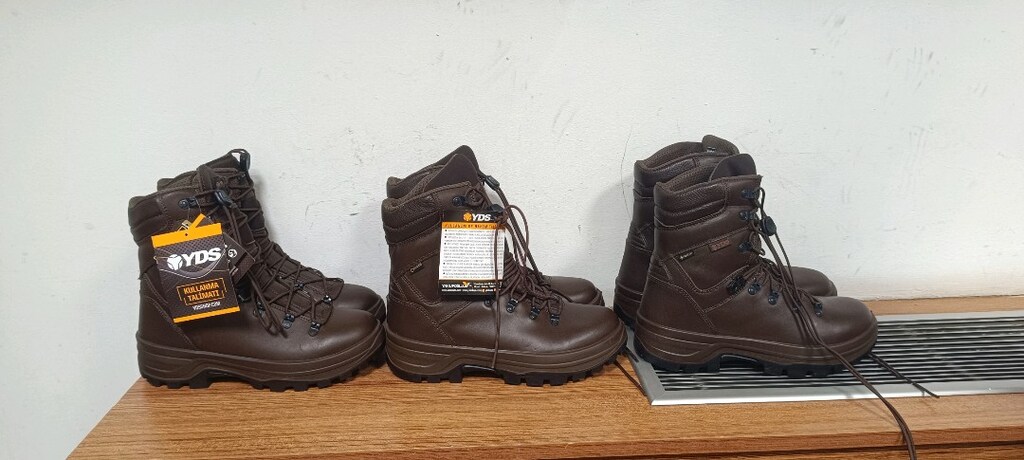 YDS MARKA 3 ADET 42.43 GORETEX KUMAŞ VİBRAM TABAN SOĞUK İKLİM BOTU - 2
