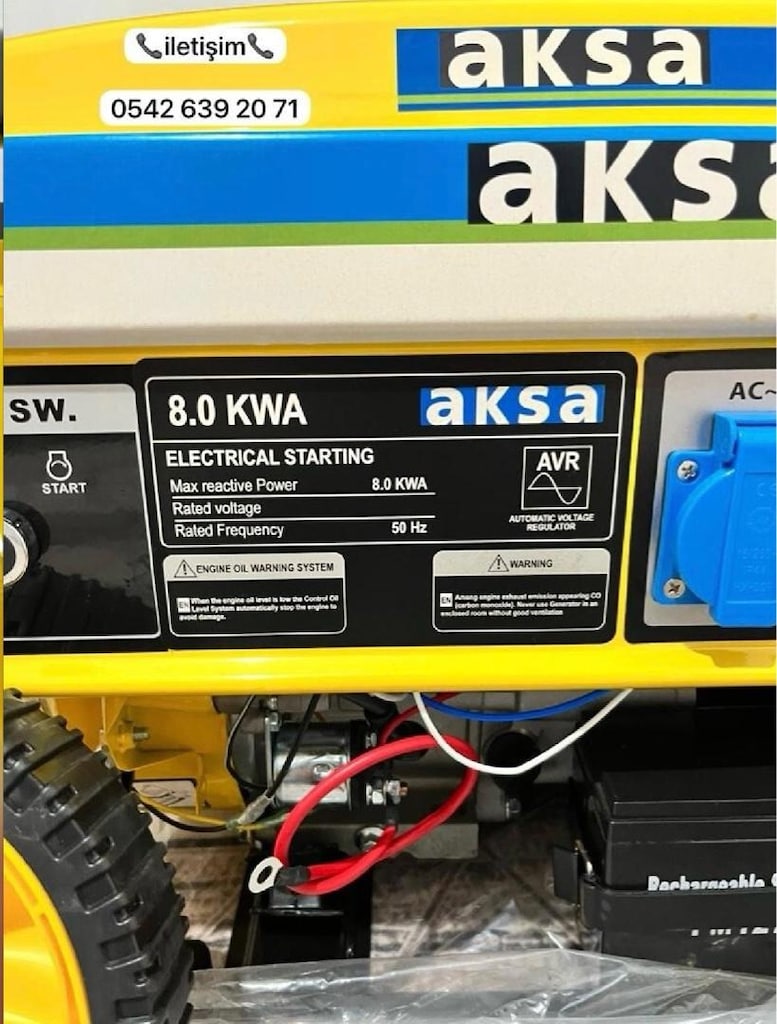 SIFIR 8KW AKSA JENERATÖR - 4