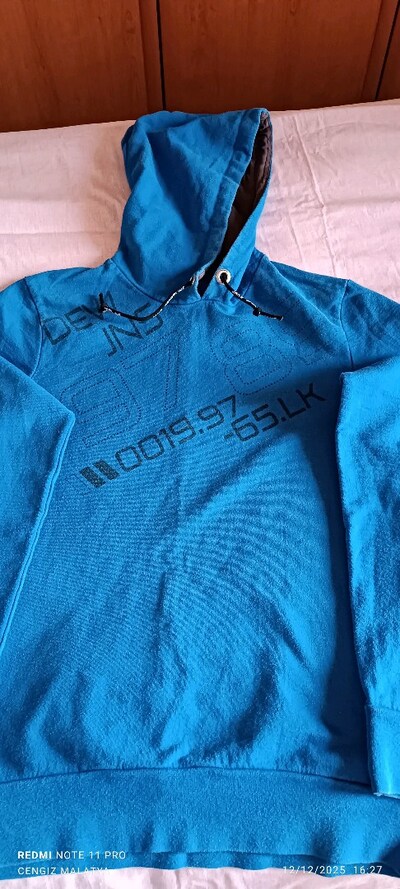 LK&DEW KAPŞONLU SWEATSHİRT