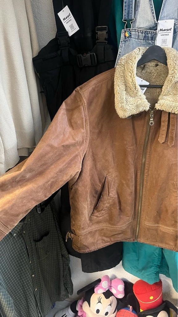 Troblos Vintage Deri Ceket - 3