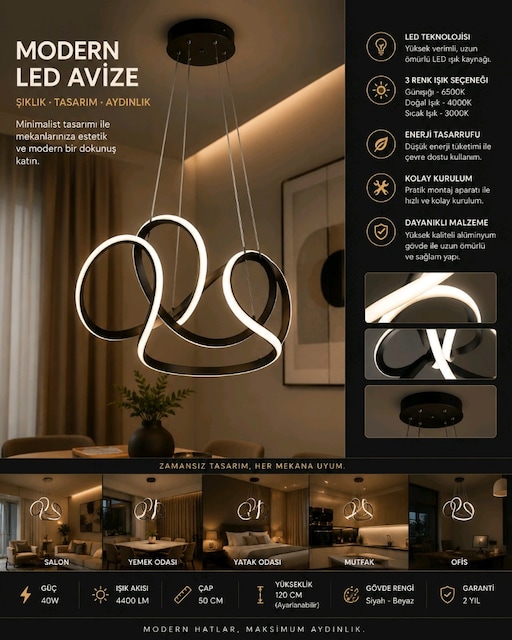 LED avize