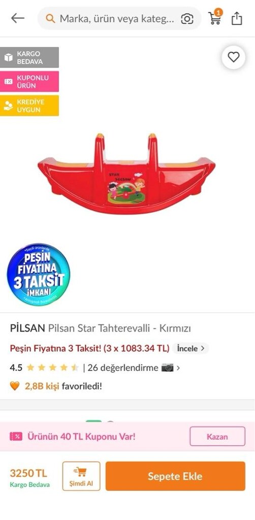 Tahterevalli pilsan oyuncak - 2