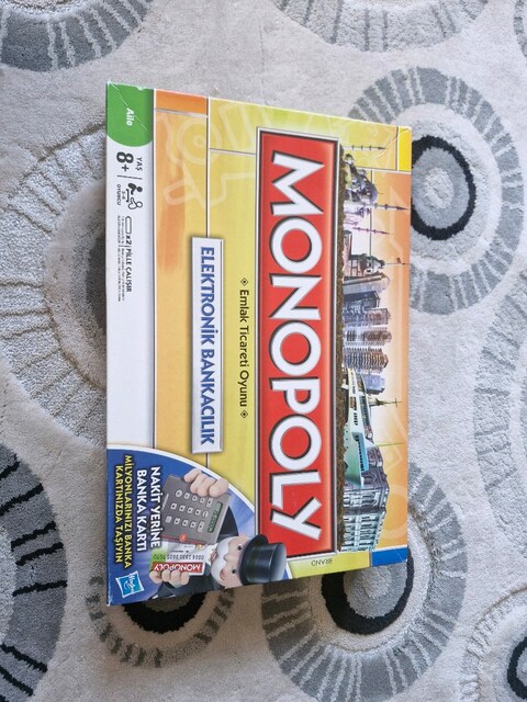 Kusursuz Monopoly Elektronik Bankacılık Kutu Oyunu - Tam Takım