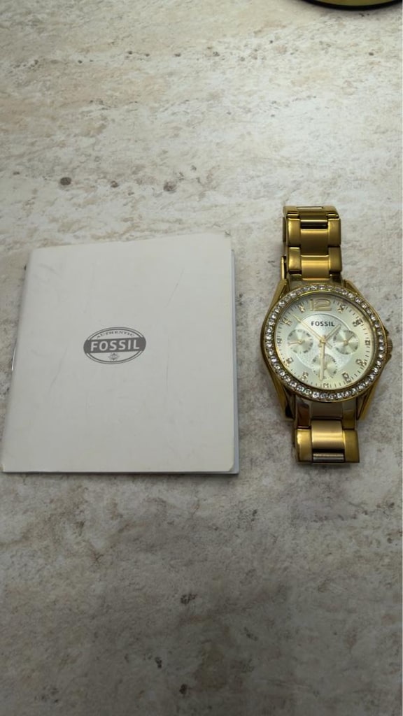 Fossil kadın saat ES3203 Altın saat - 2