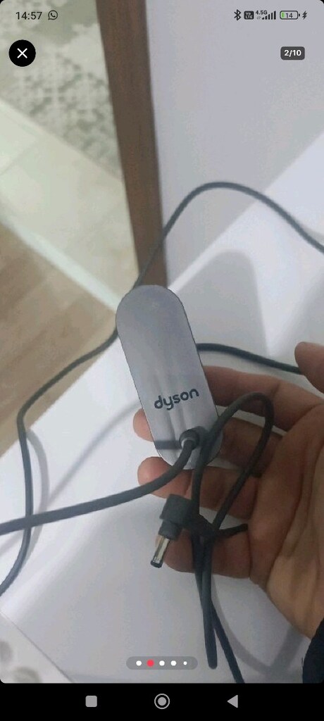 DYSON V10 V11 V12 V15 UYUMLU ORJ ŞARZ CİHAZİ SİFİR AYARİNDA.SON RAKAM. - 7
