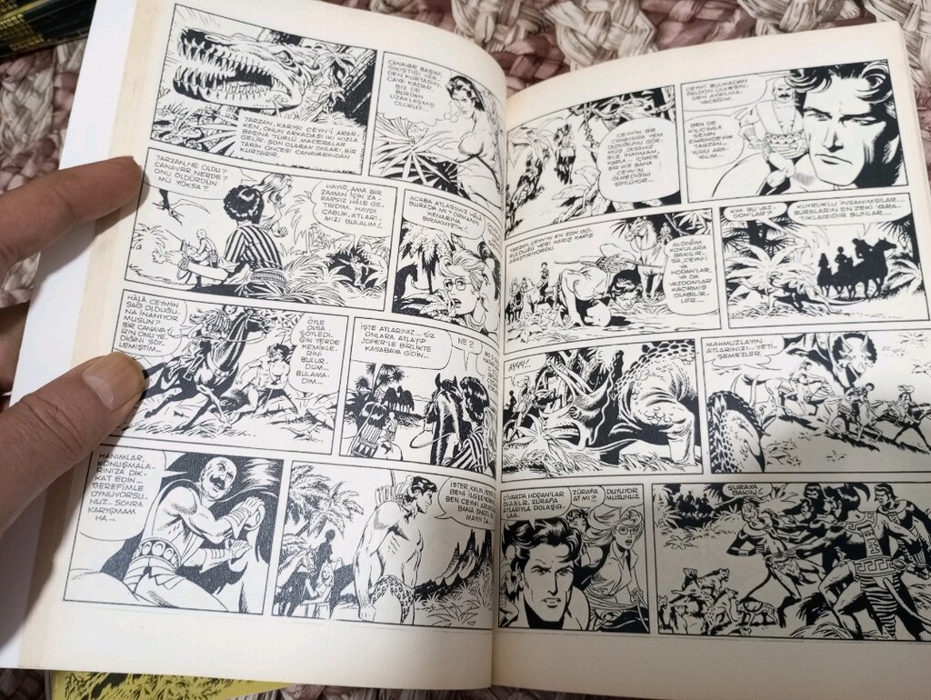 Tarzan cilt 2-6 çok nadir çizgi roman - 4