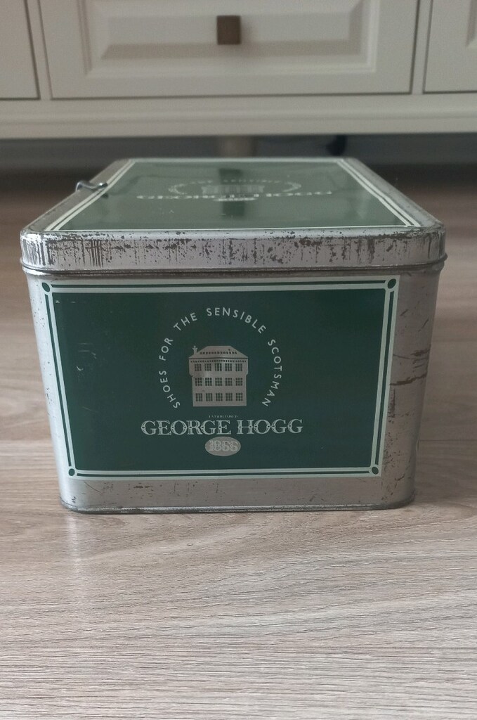 George Hogg Vintage Metal Kutu - 9