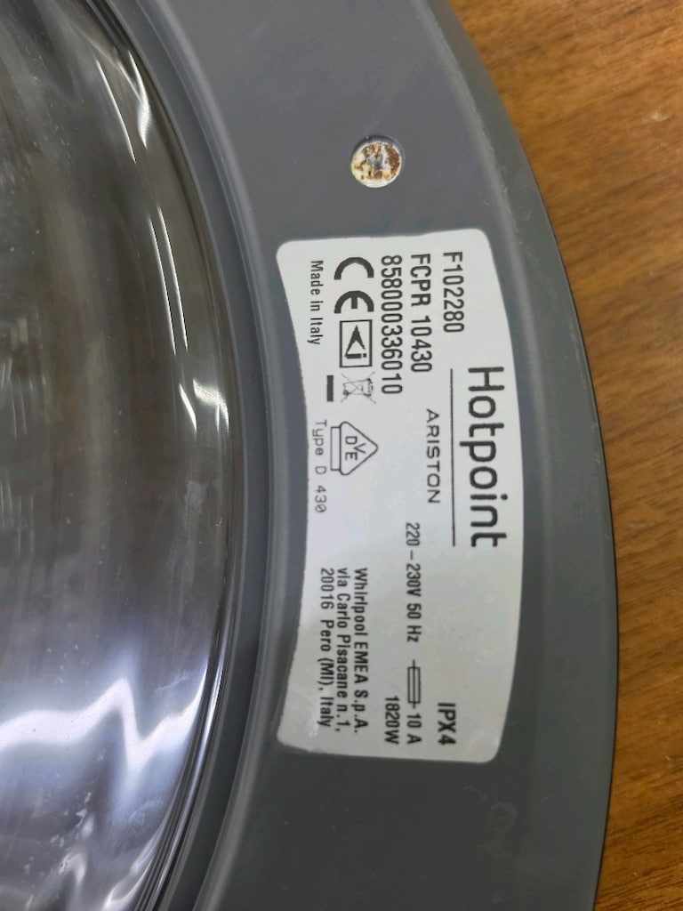 Hotpoint Ariston FCPR 10430 Çamaşır Makinesi Çıkma Komple Kapak - Özdu - 8