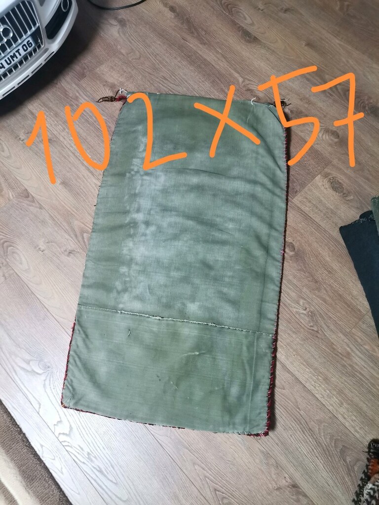 Anadolu kök boya yün halı yastık - 4