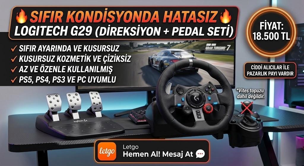 Direksiyon Seti Logitech G29 - 2