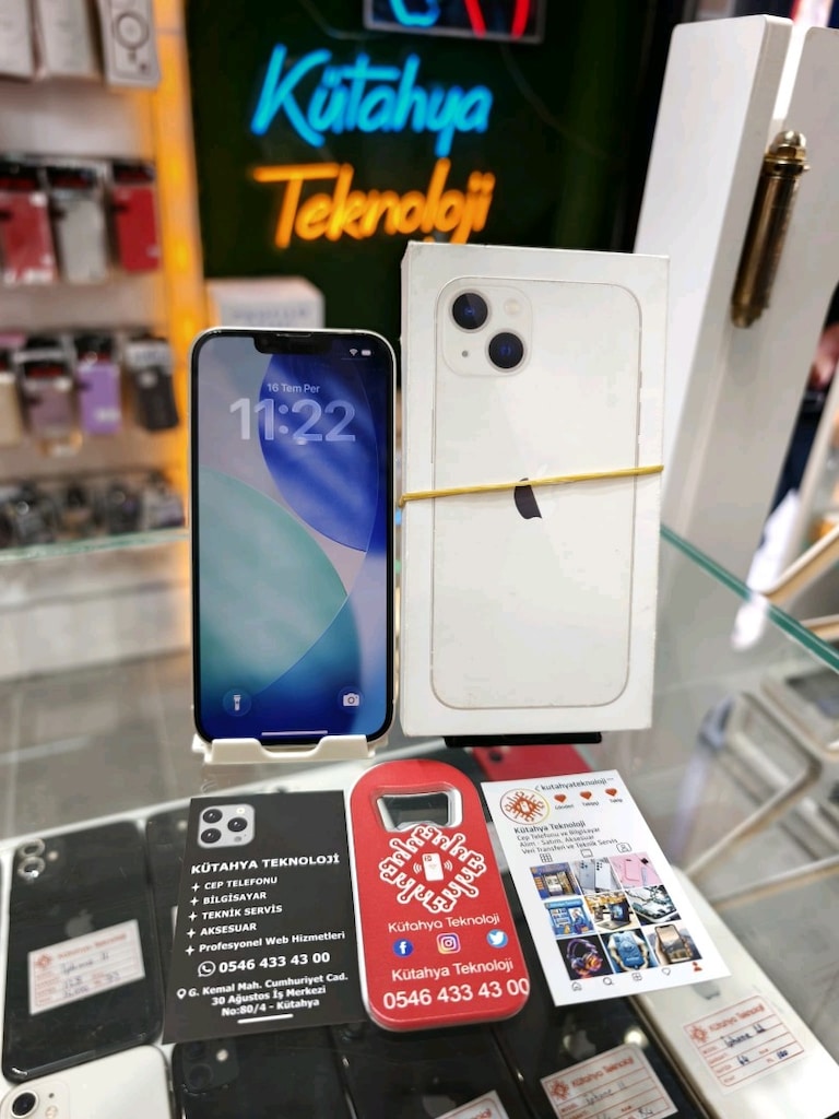 iPhone 13 128 pil 89 4 ay garantili 10/8 sorunsuz (1000 TL indirim kam - 2