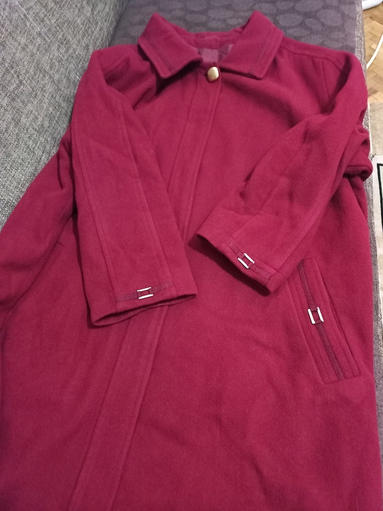 bordo kaşe kaban - 6