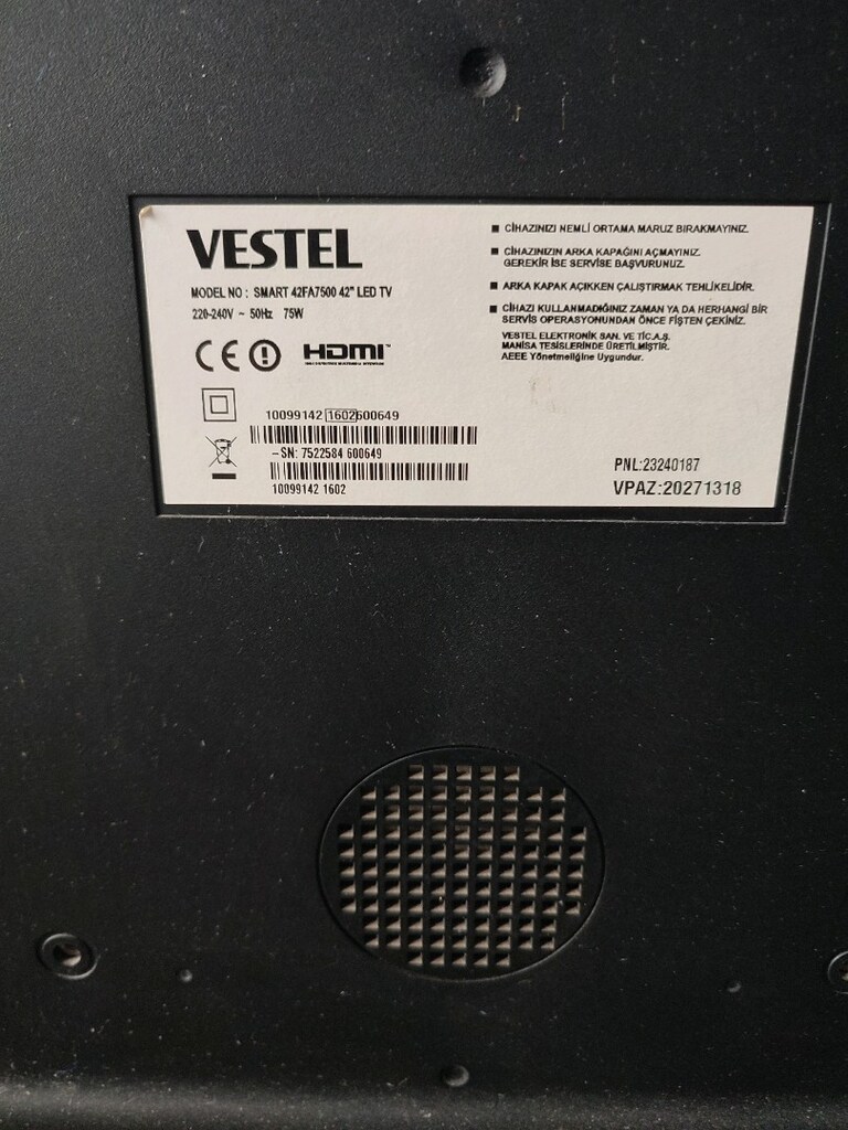 VESTEL MARKA 42 İNÇ SMART LED TV!!!! - 3