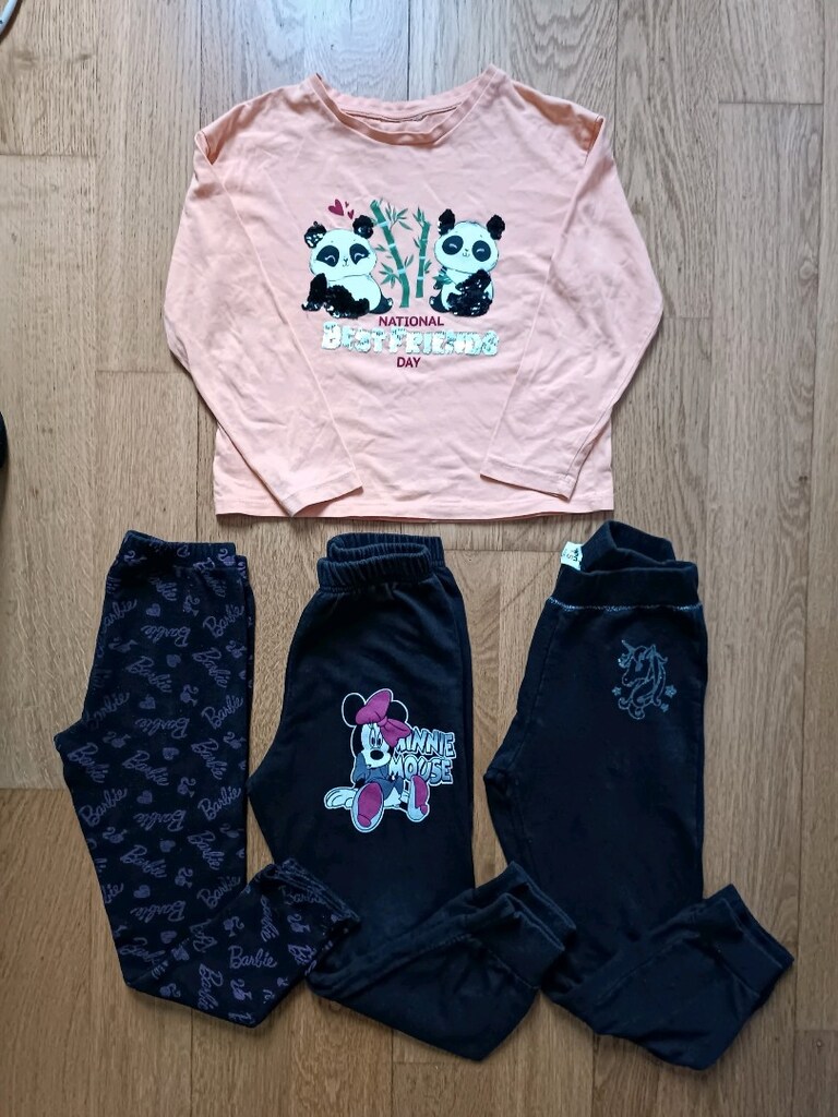 Toplu, 4-6 yaş,kız çocuk eşofman altları,tayt, tshirt,KOTON,LCW,BARBİE