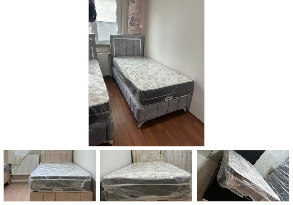 tek kişilik baza başlık yatak mbhrohamgl - 4