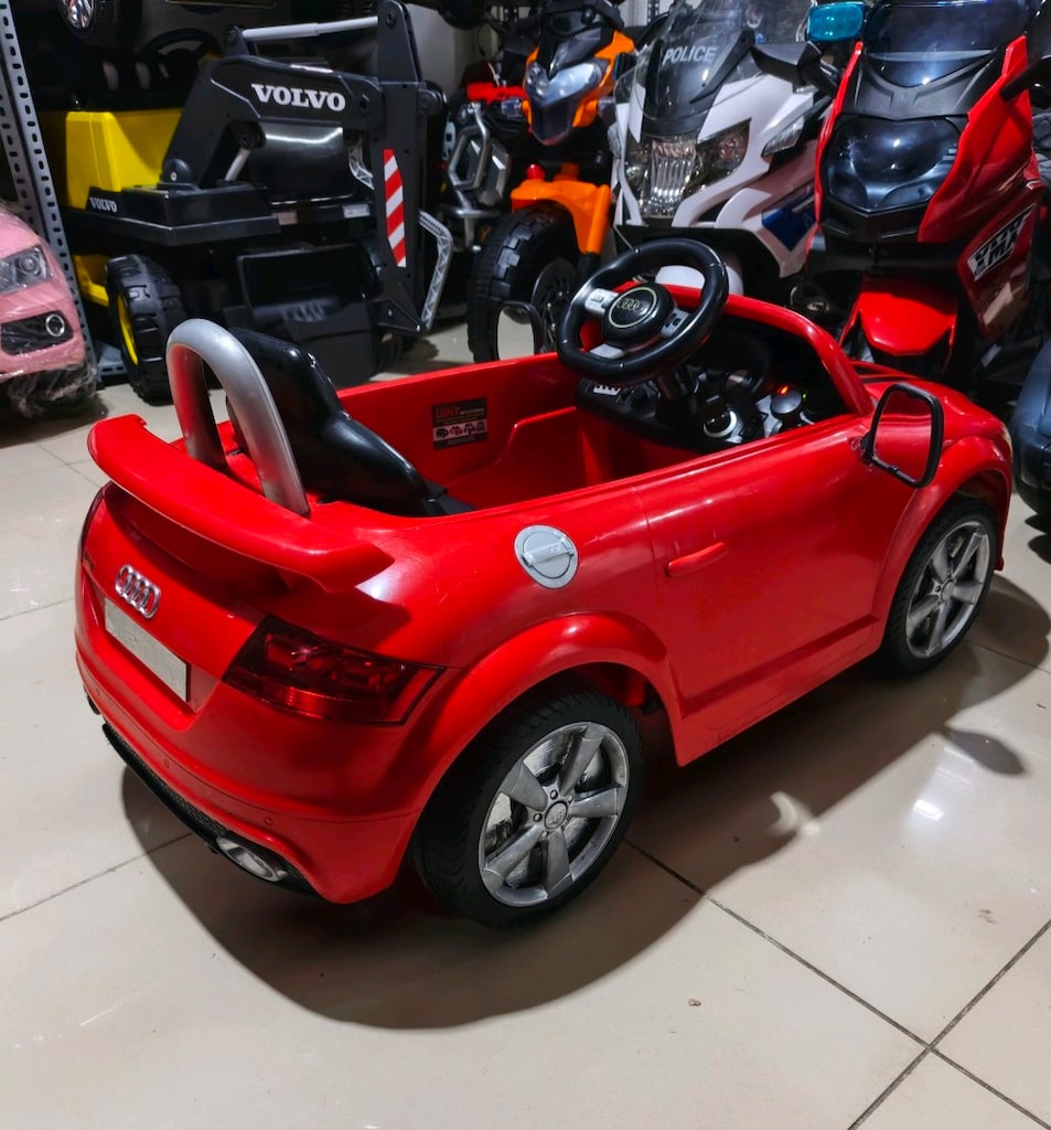 (AnkaCar çocuk oto galeri)LİSANSLI AUDİ 3 İLERİ KUMANDALI AKÜLÜ ARABA - 5