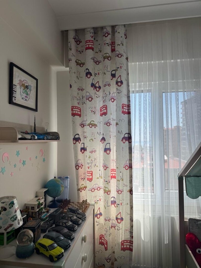 erkek çoçuk odası fon perde - 2
