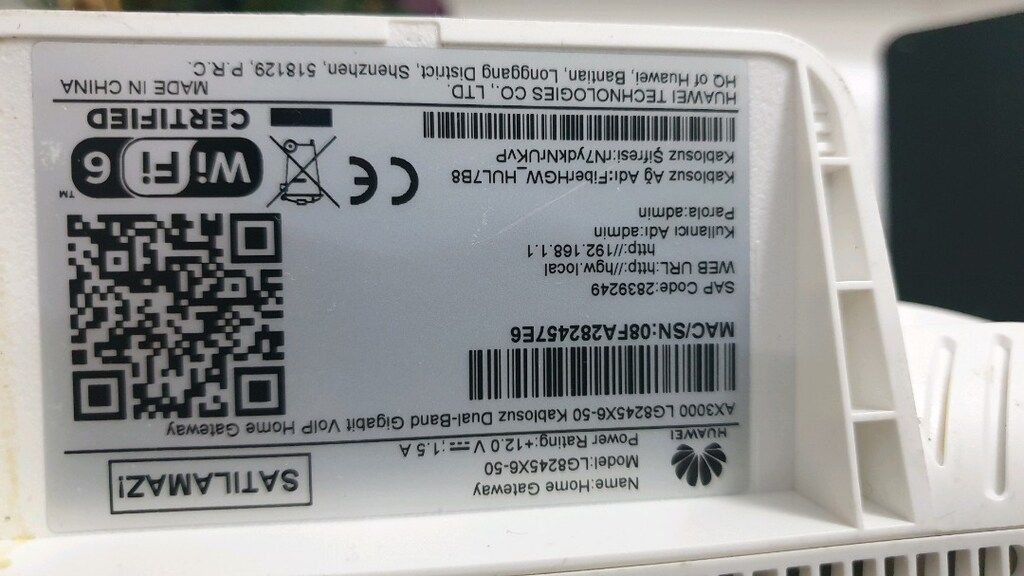 HUAWEİ 5G Wİ-Fİ 6 MODEM YÜKSEK HIZ - 5