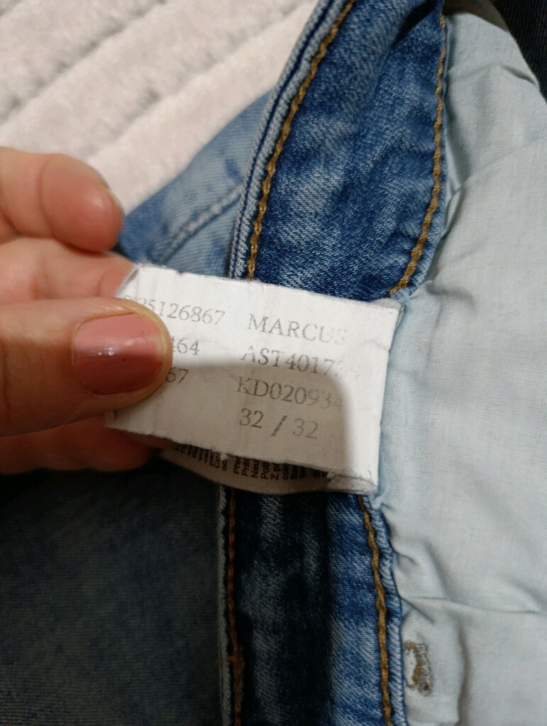 iki adet erkek mavi jean - 5