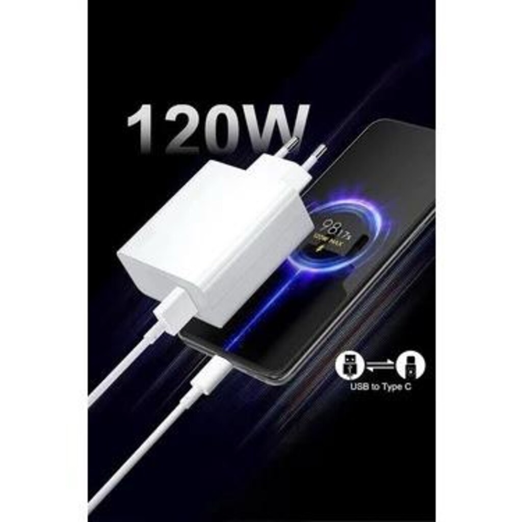 120W Hızlı Şarj Cihazı ve Kablosu - 2