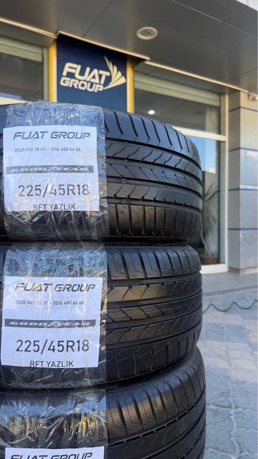 225 45 18 - 255 40 18 GOODYEAR YAZ LASTİĞİ SIFIRDAN HİÇ BİR FARKI YOK - 2