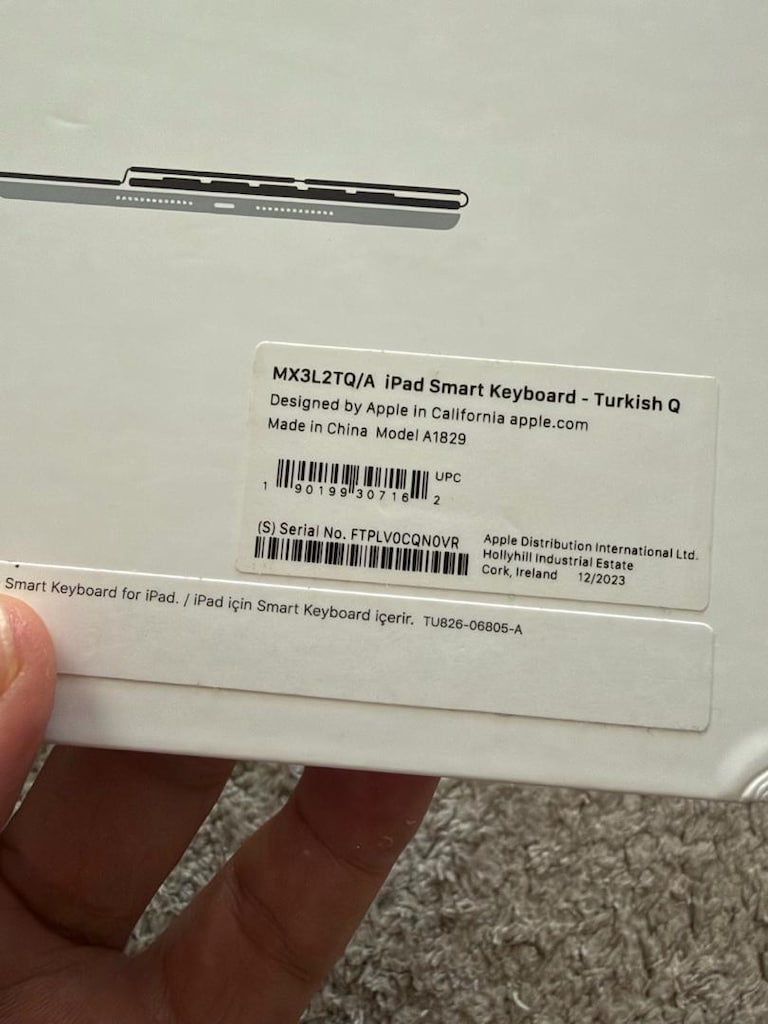 sıfır iPad Smart Keyboard - 5
