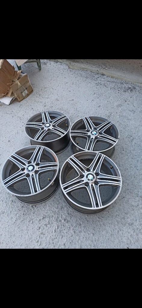 4 adet sıfır ayarında 5 x120 bijon aralığında 5 kol cant takımı temiz - 5