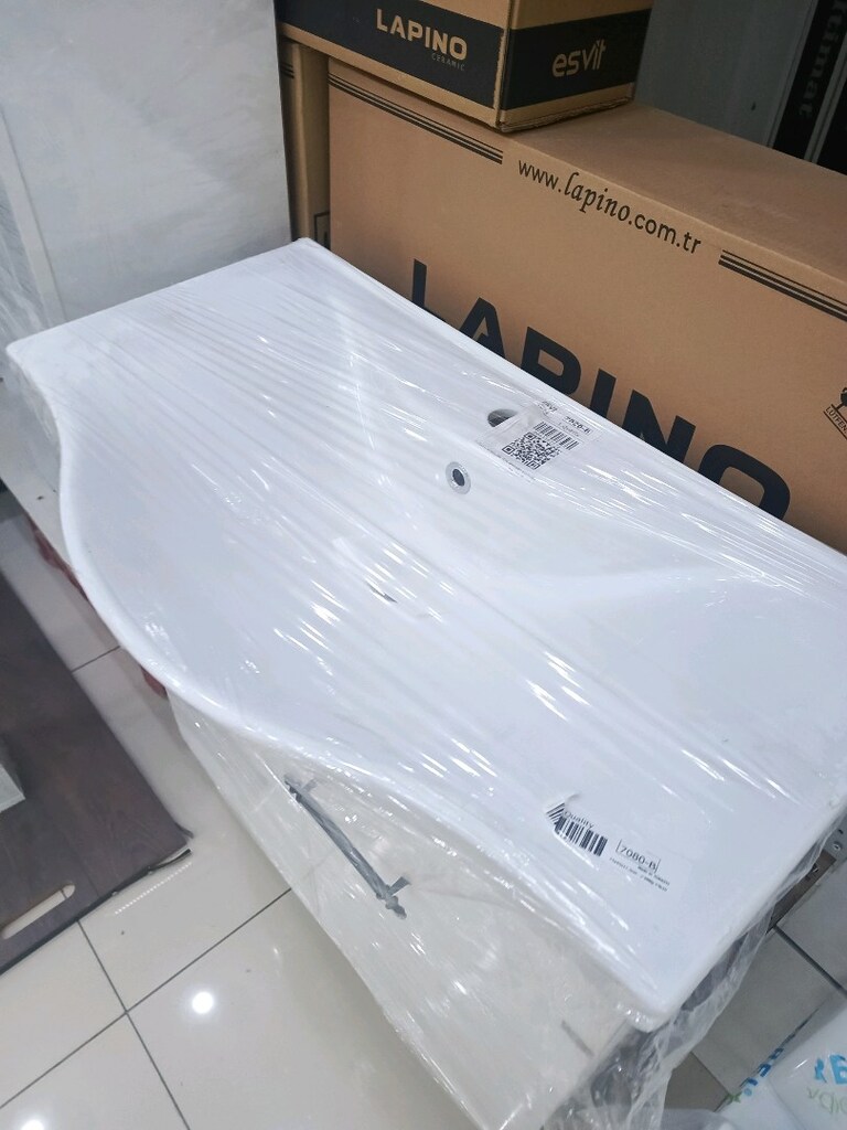 80 cm klasik ayakli banyo dolabi - 8
