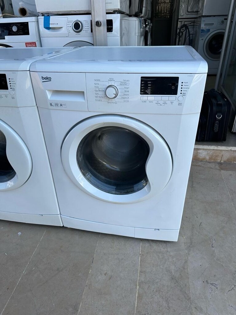 BEKO 8 KG A+++ ÇAMAŞIR MAKİNASI 1000 DEVİR YENİ AYARINDA - 3