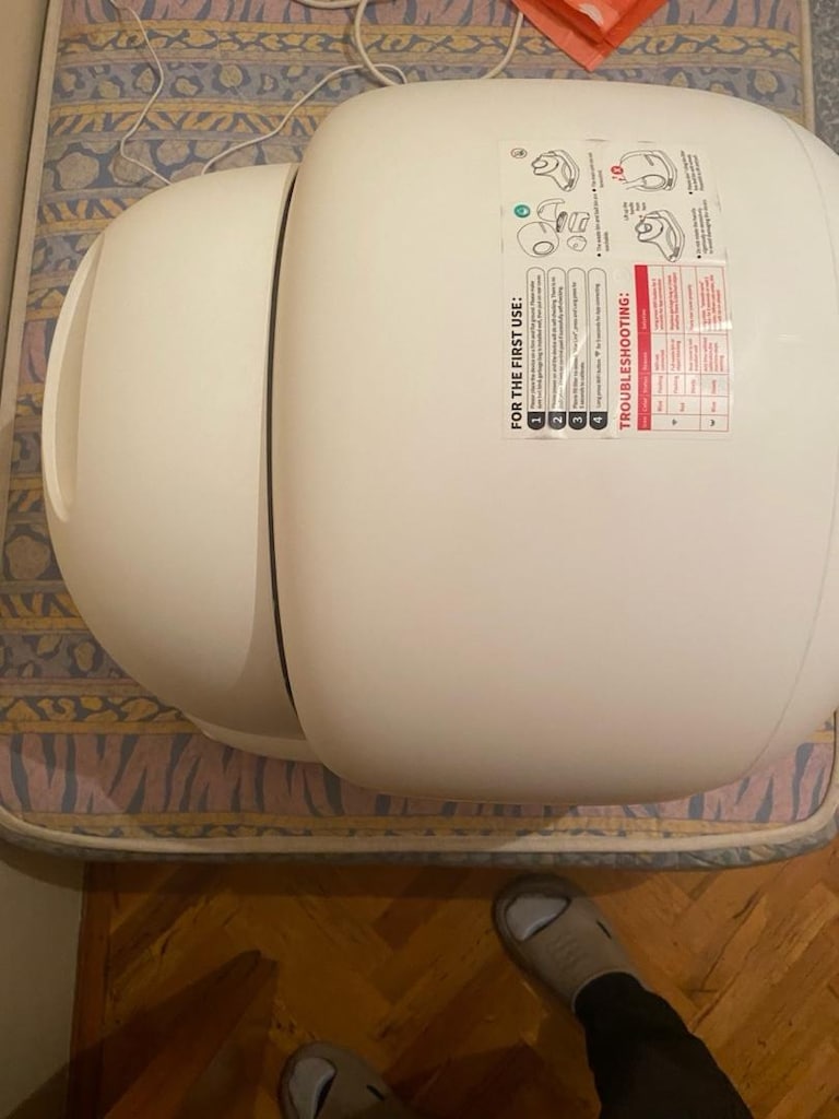 Haustier CB001 Akıllı Otomatik Kedi Tuvaleti, APP ile Kontrol - 5